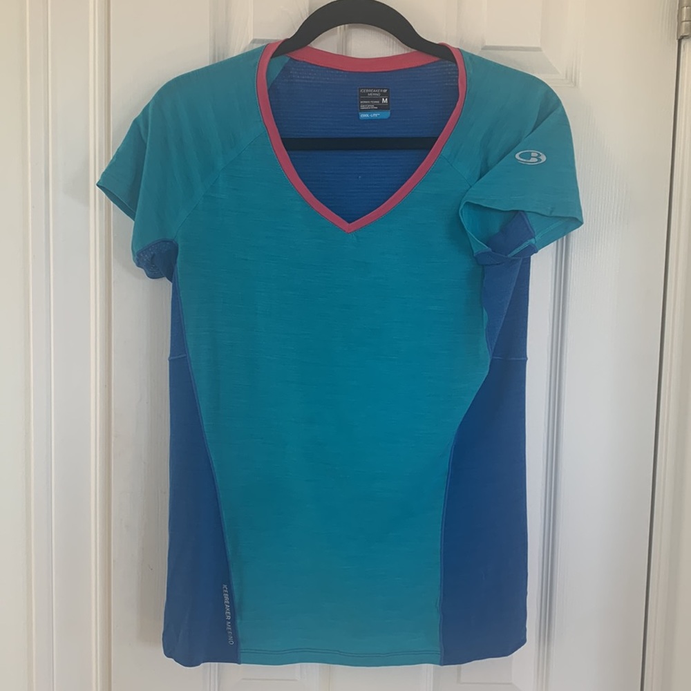 ICEBREAKER Merino Wool, Top, Size M